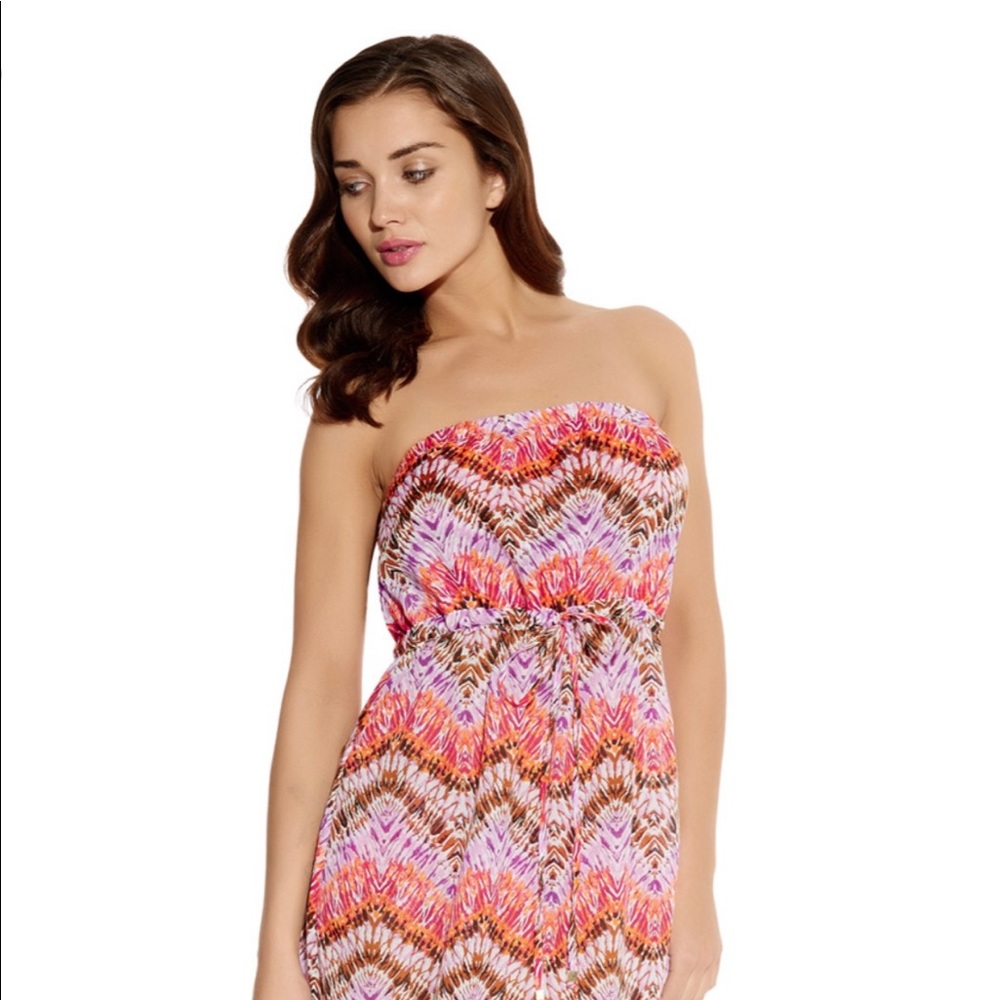 NWT Freya “Inferno” Cover Up / dress. Size large but fits like size medium.